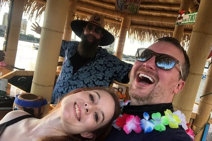 Tiki Boat - Downtown Tampa - The Only Authentic Floating Tiki Bar