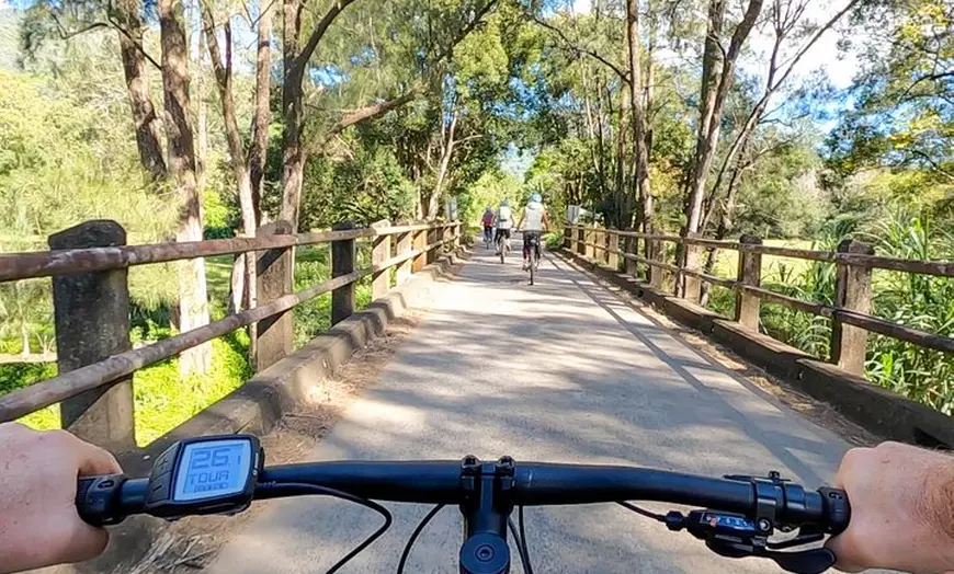 Image 8: Guided E Bike Tour - Unicorn Falls & National Park