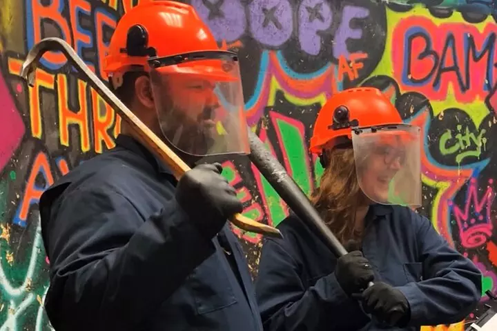 Fremont Street Smash Room: Rage & Destroy Experience