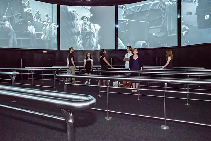 Billet d'entrée au cinéma circulaire Arromanches 360