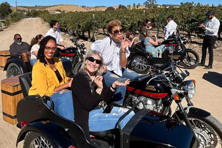 Vineyard Rides Paso Robles Sidecar Wine Adventure