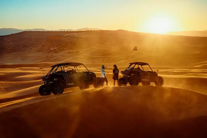 Greater Zion: Sunset UTV Tour at Sand Hollow