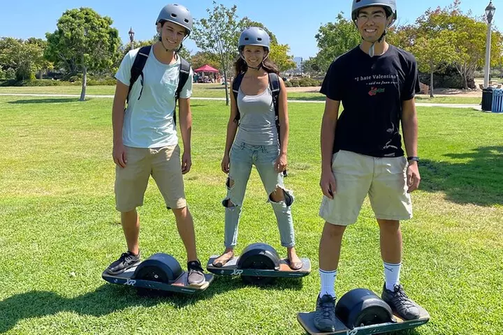 Onewheel Electric Hoverboard Lesson and Bay Ride