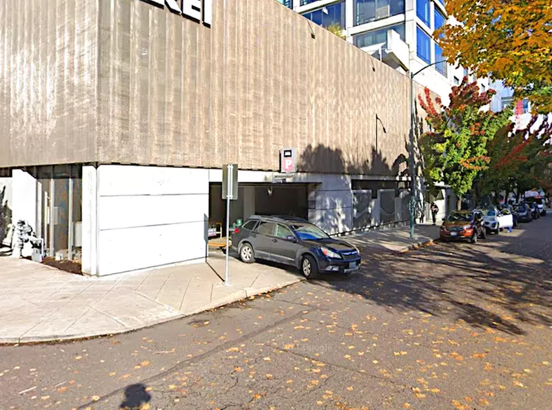 Parking at Edge Lofts Commercial Garage