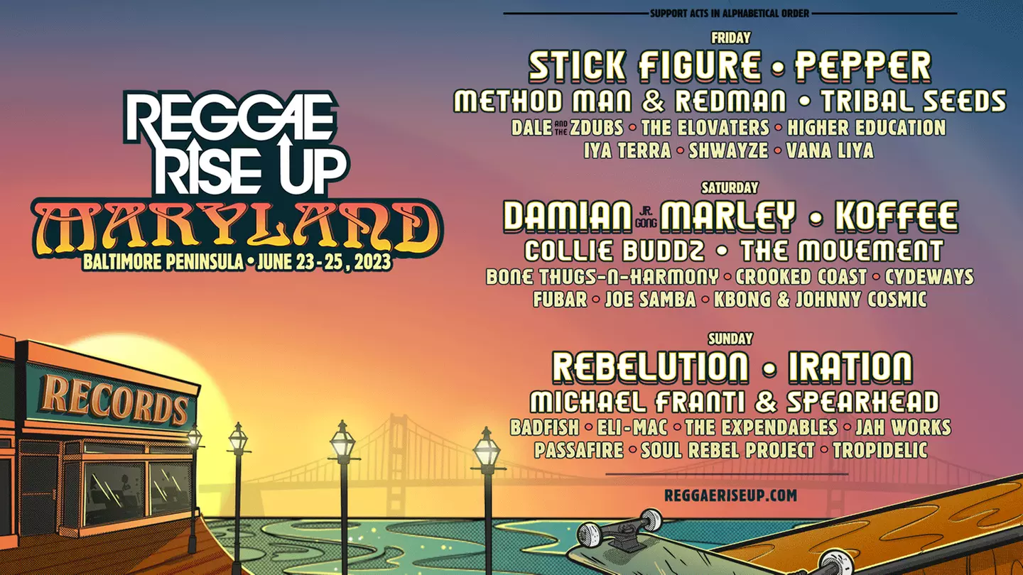 Reggae Rise Up Maryland - Primary Image