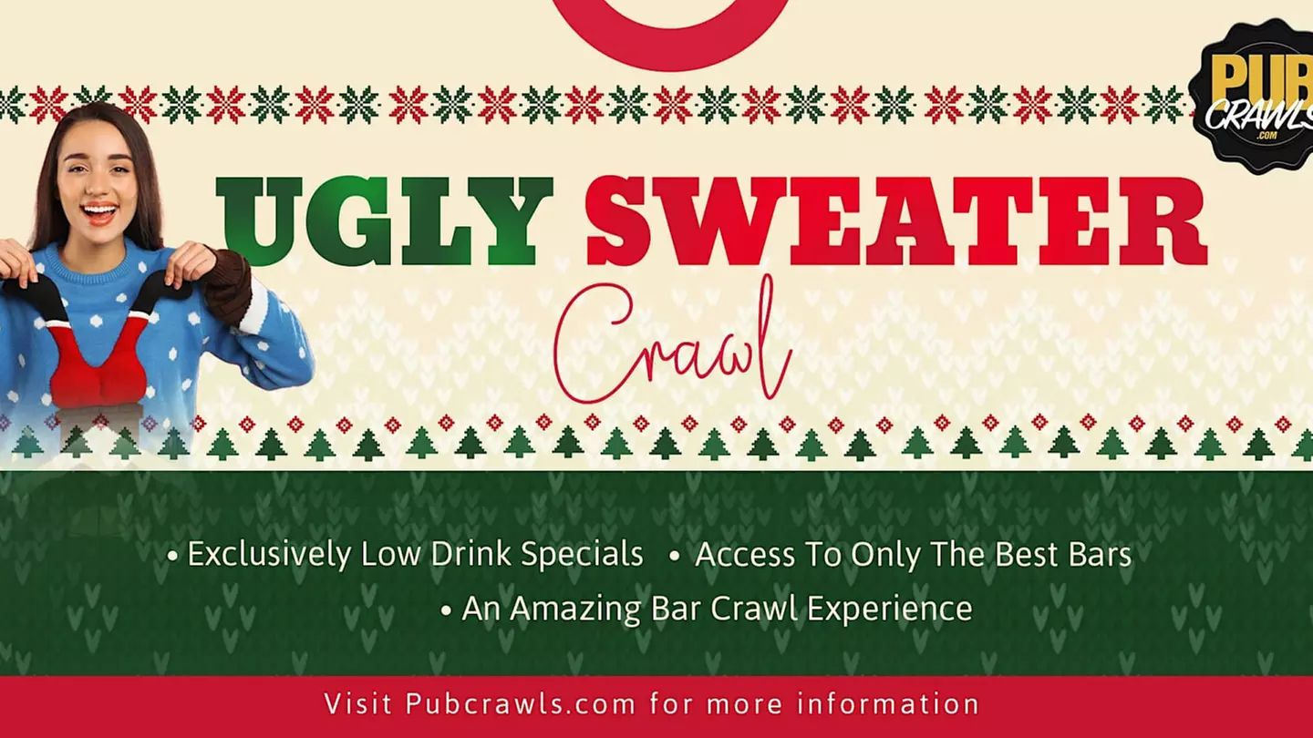 Memphis Ugly Sweater Bar Crawl - Saturday, Dec 17, 2022 / 3:00pm - Primary Image