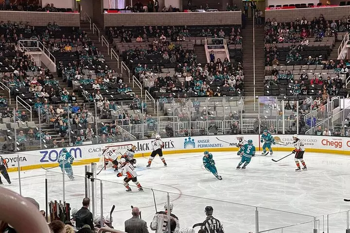 San Jose Sharks Ice Hockey Game Ticket at SAP Center - Primary Image