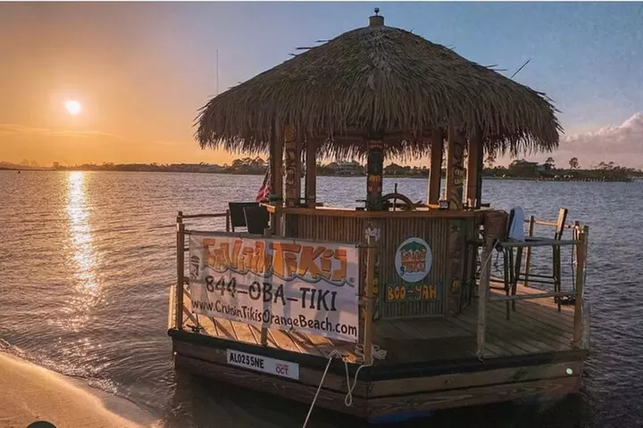 Orange Beach 90-Minute Sunset Cruise on a Tiki Bar - Primary Image