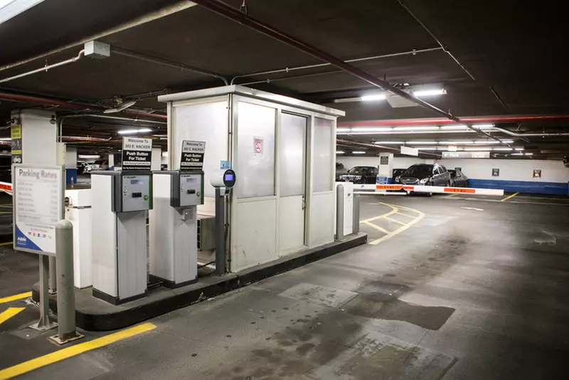 Parking at Underground Entrance - 303 E. Wacker Dr. Garage