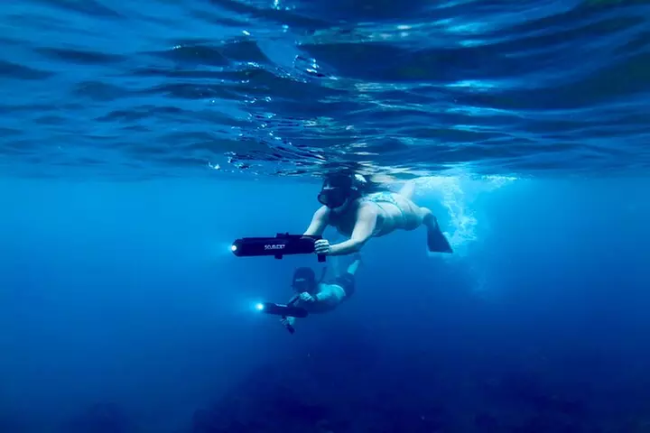 E-Scooter Snorkel With Photo and Video At Turtle Town - Primary Image