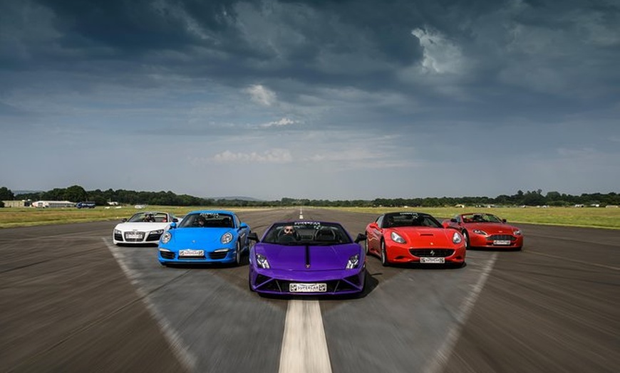 Image 1: Drive a Supercar at Ingliston Race Circuit, Edinburgh