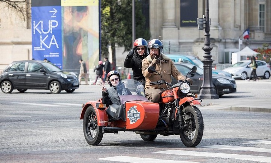 Image 7: Visite guidée privée de 1 heure à 7 heures en side-car d'époque