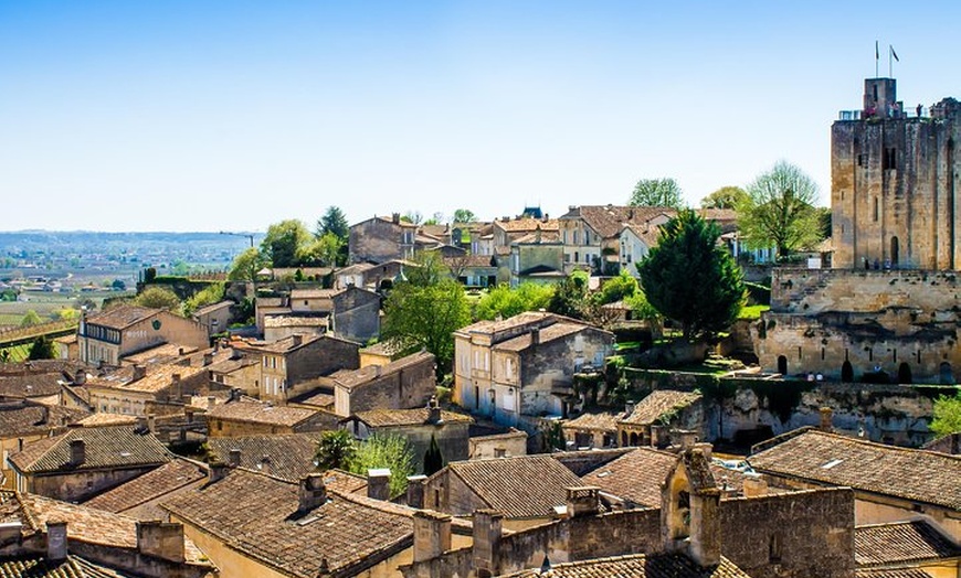 Image 1: Excursion d'une journée à Saint-Émilion avec visite et dégustations...