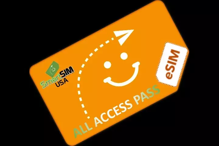 eSIM All Access Pass for the United States from SmartSIM USA - Second Medium