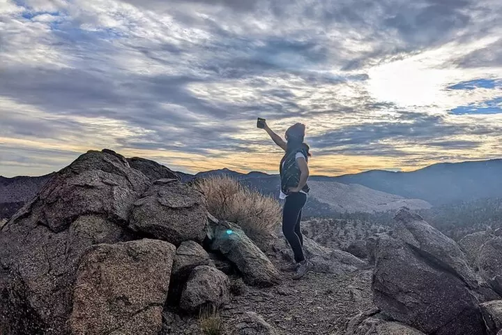 Guided Hiking Tour in Big Bear with Sunset Champagne toast on Priva...