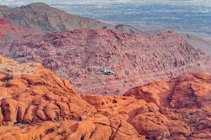 Red Rock Canyon Helicopter Air-Only Tour in Las Vegas
