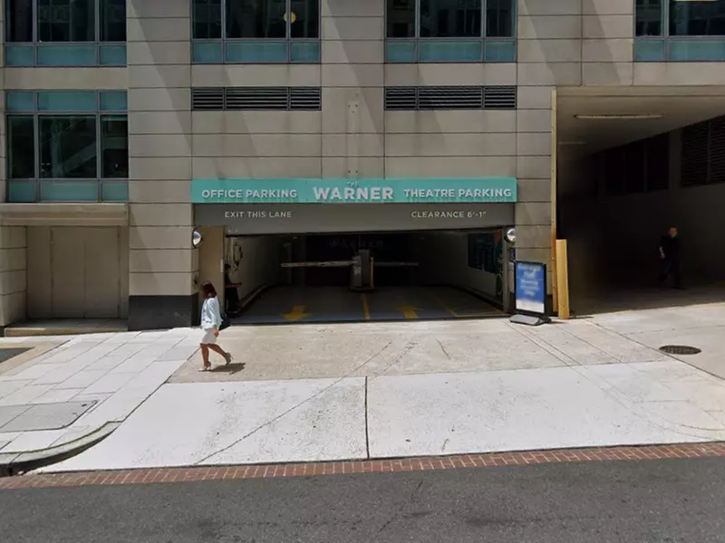 Parking at Warner Building Garage