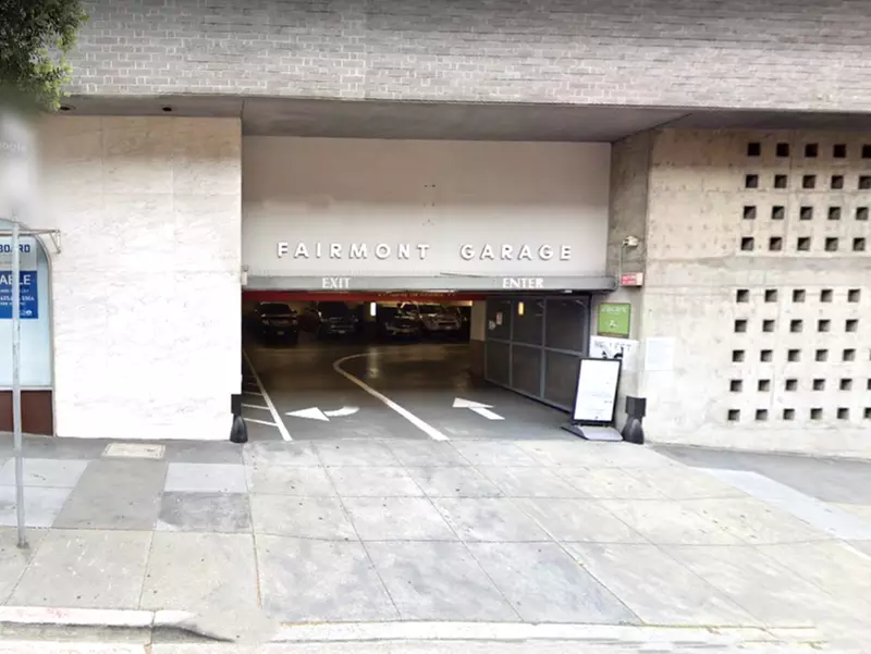 Parking at 815 Powell St. Garage