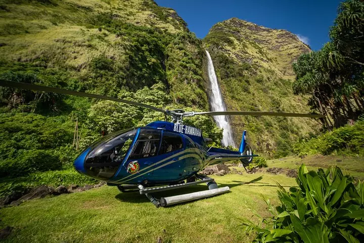 Kohala Waterfalls with Exclusive Landing Helicopter Tour - Primary Image