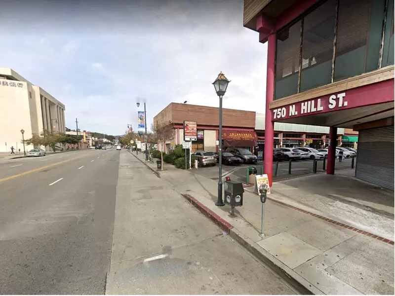 Parking at Ocean Seafood Lot