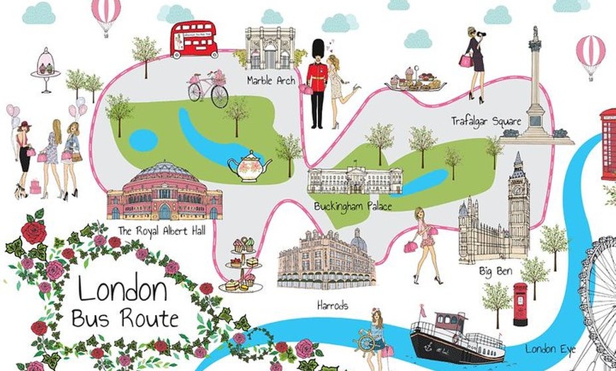 Image 3: Brigit's Afternoon Tea Bus in London