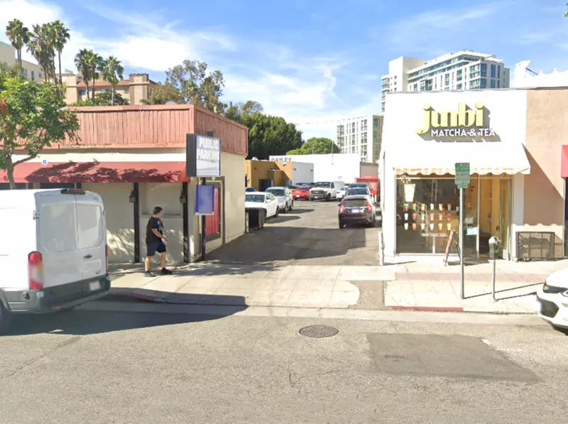 Parking at 10965 Weyburn Ave. Lot