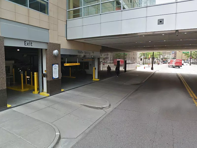 Parking at One Campus Martius Garage - Second Medium