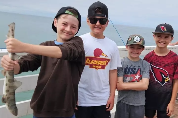 Gone Fishing 2-Hour Guided Pier Fishing Excursion for All Ages!