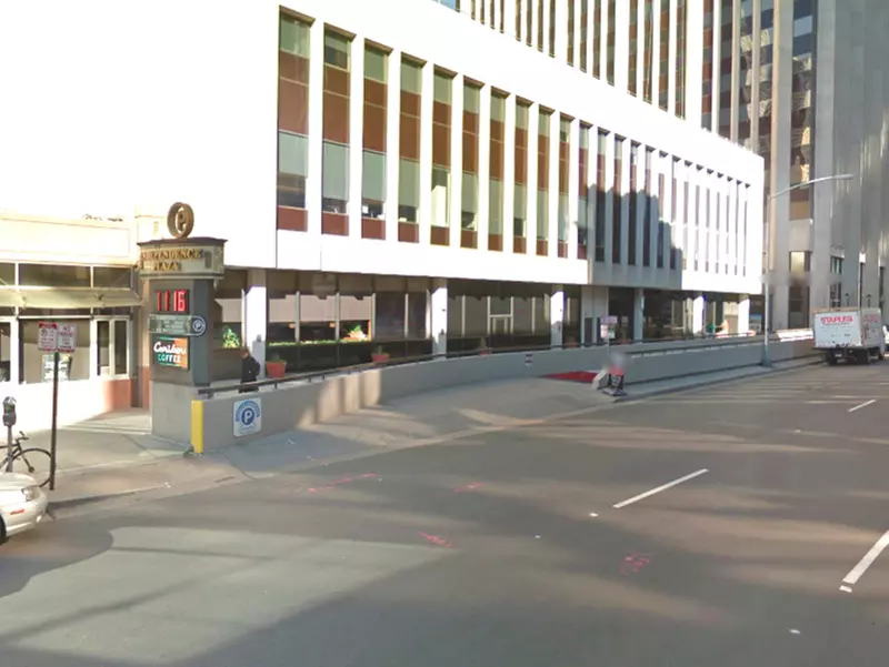 Parking at Independence Plaza Garage