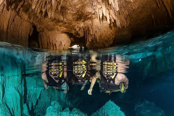 Half-Day Underground River Snorkeling Guided Tour from Cancun