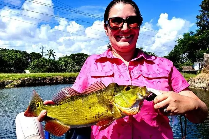 Peacock Bass Fishing Trips Near Key Largo