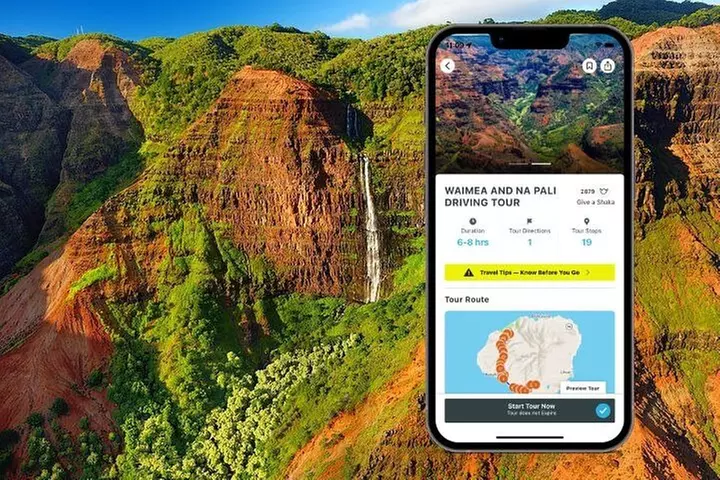 Waimea Canyon & Na Pali Driving Tour app - Primary Image