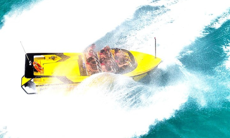 Image 1: Airlie Beach Jet Boat Thrill Ride