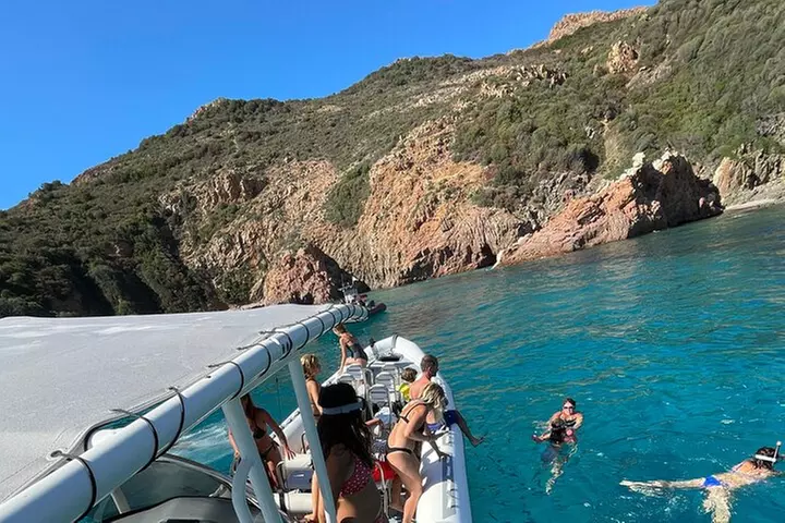 De Sagone/Cargèse: Scandola Girolata Calanques Piana Snorkeling