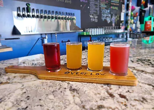 5% Cash Back at Overflow Brewing Company