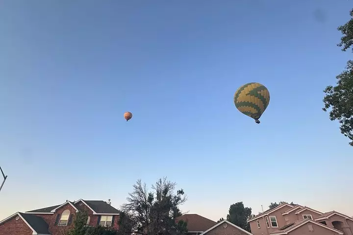 Albuquerque's Balloon Festival Aerogel Ballooning
