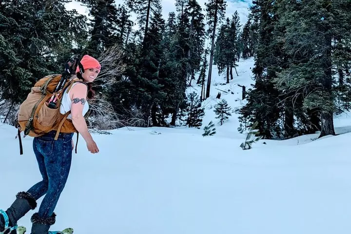 Snowshoe Tour Big Bear Lake with Hot Chocolate