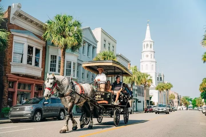 Myrtle Beach to Charleston with Horse & Carriage Ride, Harbor Cruise, Boone Hall - Primary Image