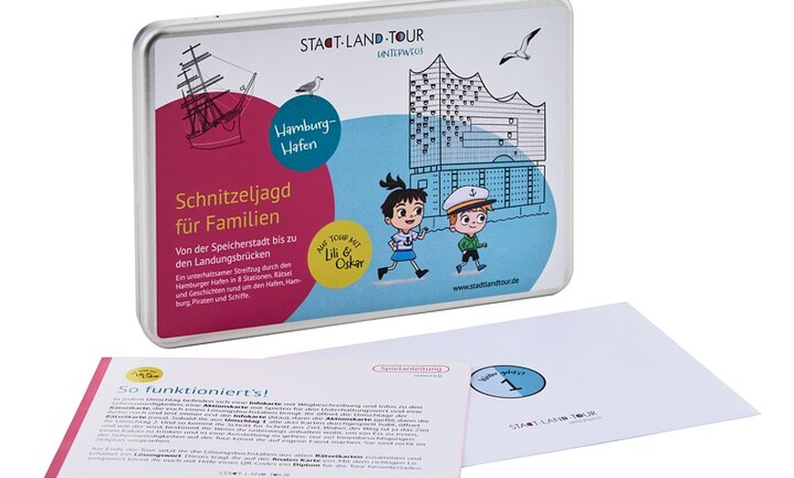Image 5: Selbstgeführte Sightseeing Schnitzeljagd für Familien in Hamburg