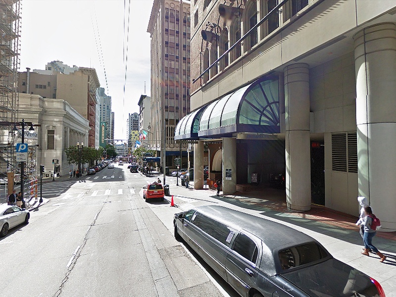 Parking at JW Marriott Hotel Union Square - Valet Kiosk
