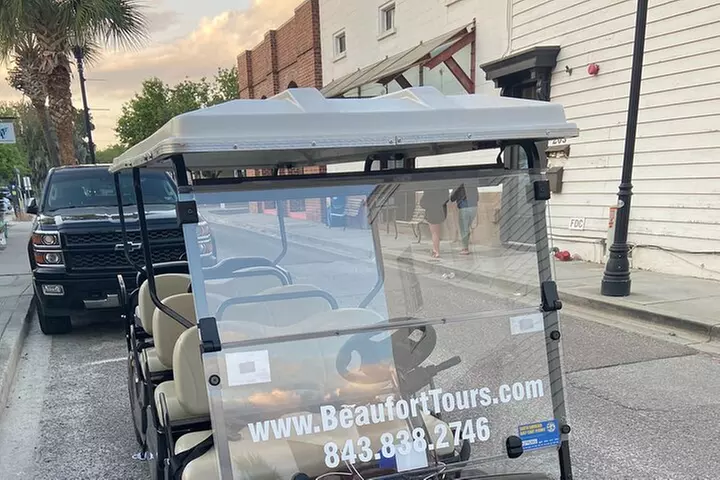History and Movie Tour of Beaufort by Golf Cart