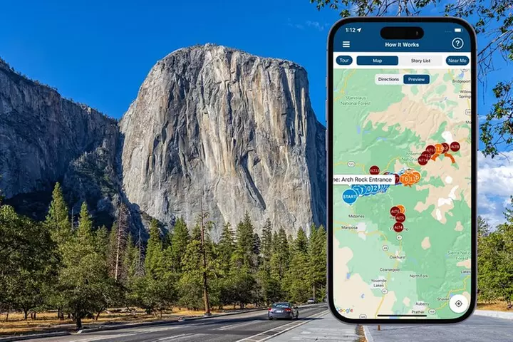 Yosemite National Park Self Guided Driving Audio Tour Guide