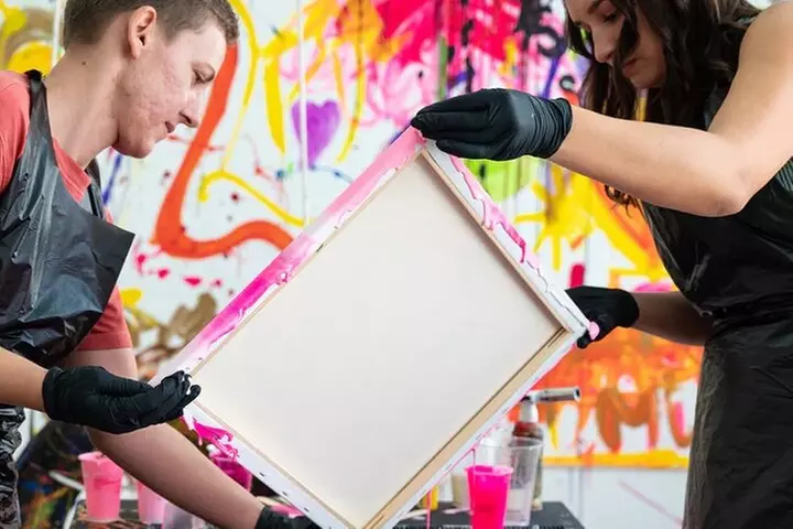 Private Acrylic Painting Class in Chicago