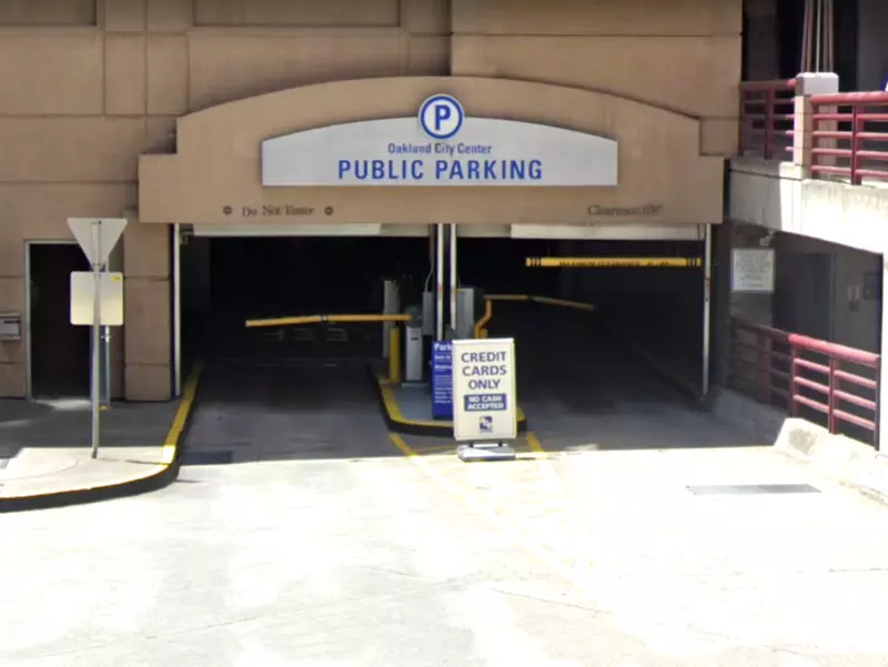 Parking at Oakland City Center Garage