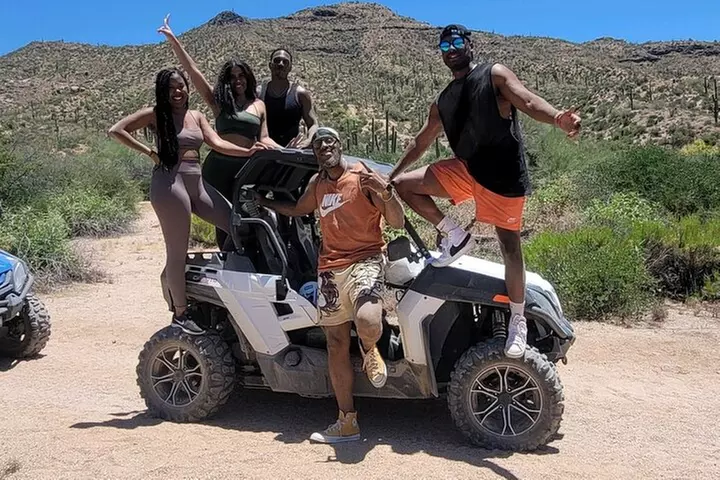 Guided UTV Sand Buggy Tour Scottsdale - 2 Person Vehicle in Sonoran Desert - Primary Image