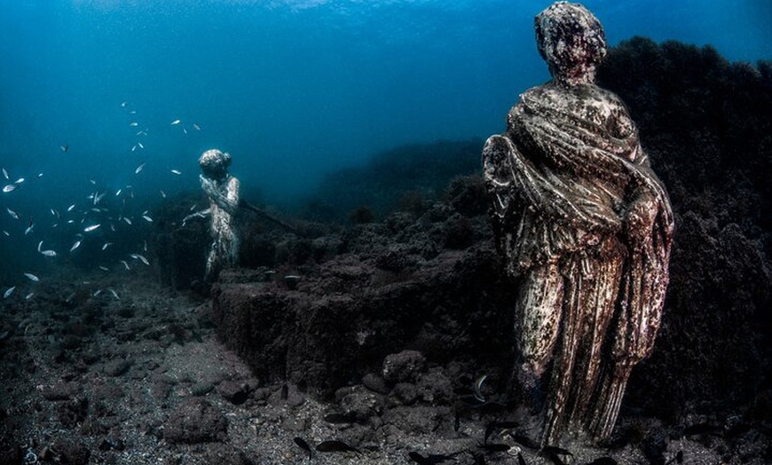 Image 10: Prova Scuba Dive sulle rovine romane sottomarine a Baia da Napoli