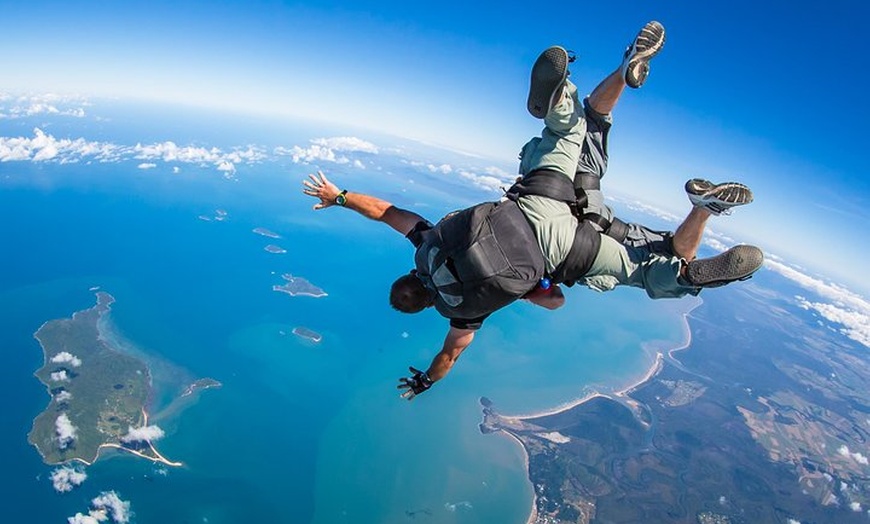 Image 2: Beach Skydive from up to 15000ft over Mission Beach