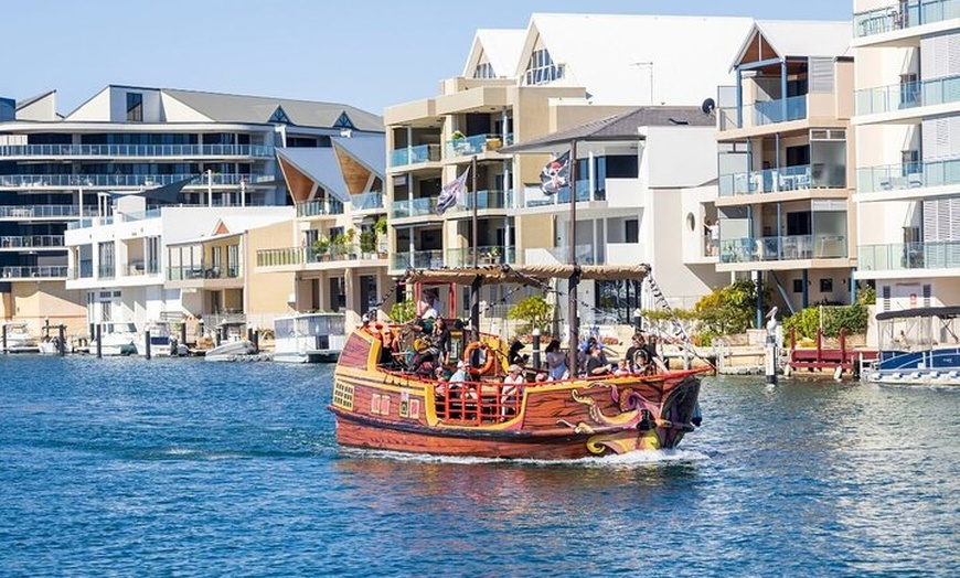 Image 1: 90 Minute Midweek Pirate Ship Scenic Cruise