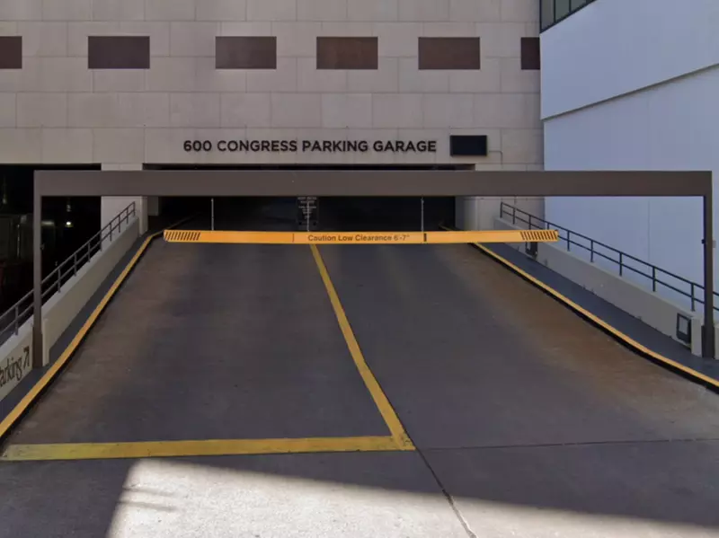 Parking at 600 Congress Ave. Garage - Second Medium