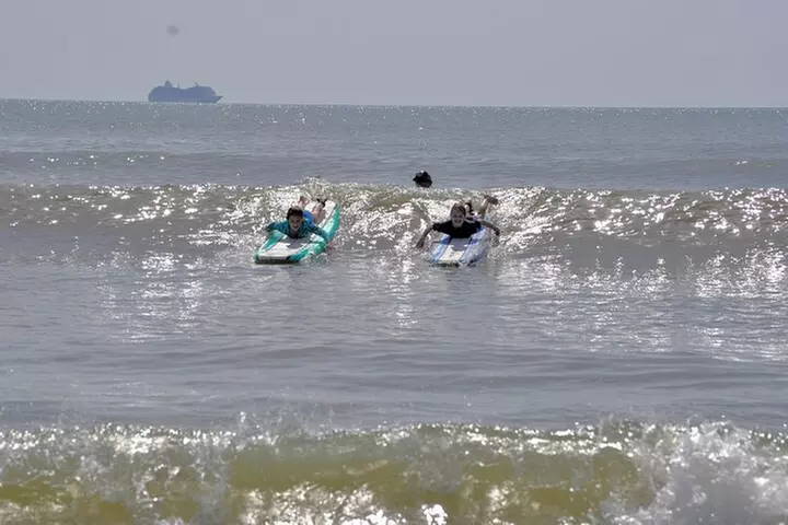 Two- Hour Group Surfing Lesson in Cocoa Wrightsville Beach, NC